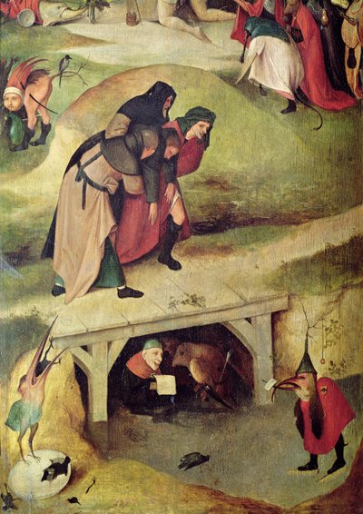 Temptation of St. Anthony (detail) by Hieronymus Bosch